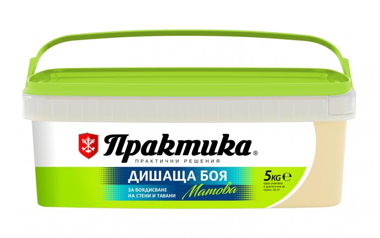 Интериорна боя Практика 5 кг лято - Интериорни бои