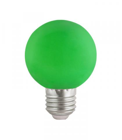 LED крушка G60 E27 3W 180 lm зелена - Лед крушки е27