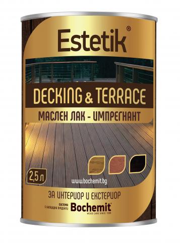 Импрегнант за дърво
Estetik декинг 2.5 л орех - Лакове за дърво