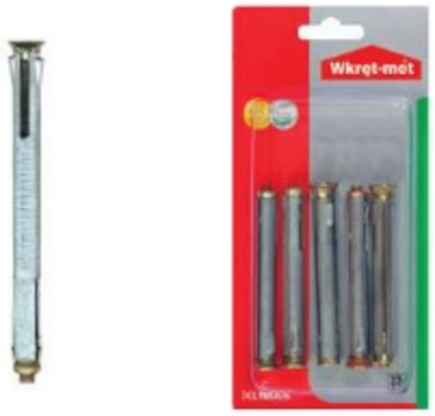 Метален раменен дюбел BLO-10х72 5 бр. - Метални дюбели