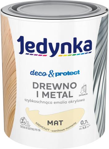 Бързосъхнеща боя Jedinka 0.7 л кремав - Бои за метал