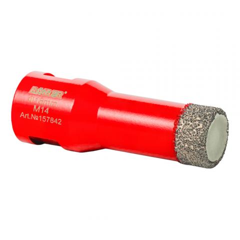 Боркорона Raider Diamond Dry M14 18 мм - Боркорони за керамика, зидария и камък