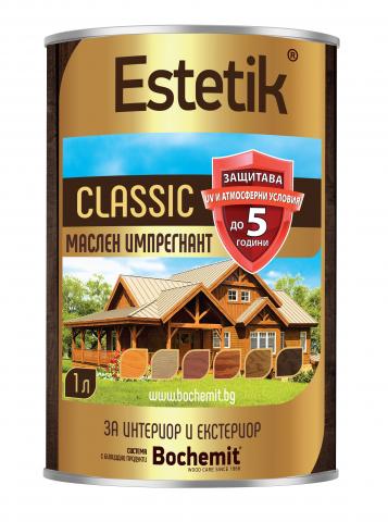 Импрегнатор Bochemit Estetik 1 л тик - Лакове за дърво