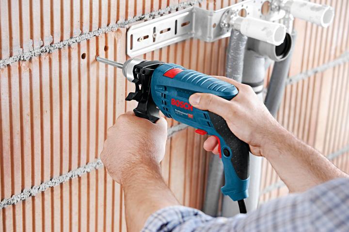 Ударна бормашина BOSCH GSB 13 Professional, снимка 4 - Ударни бормашини