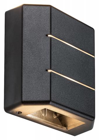LED фасаден аплик Lippa up/down 6 W - Градински лампи
