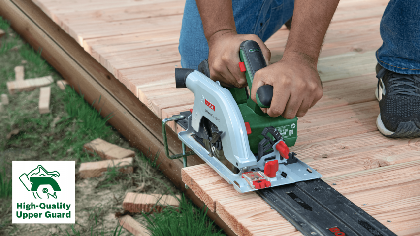 Акумулаторен ръчен циркуляр Bosch UniversalCirc 18V-53 Solo, снимка 8 - Акумулаторни ръчни циркуляри