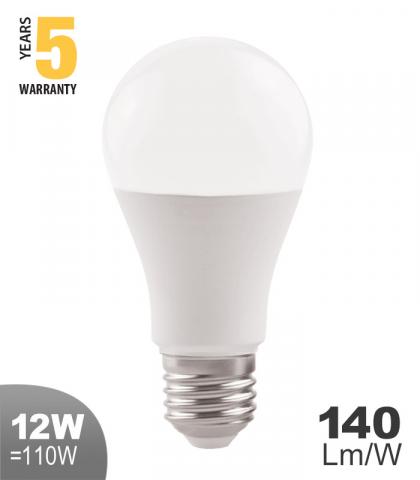 LED крушка E27 12W 1704 lm 4000K - Лед крушки е27