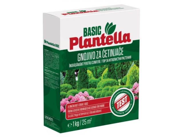 Тор гранулиран  Plantella Basic за иглолистни растения 1 кг. - Специални торове за иглолистни и декоративни