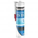 Санитарен силикон Ceresit CS 25 TrioProtect, сив 280 мл