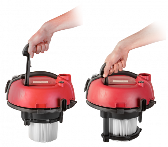 Прахосмукачка Wet & Dry Raider RDP-WC04 30L 1300W, снимка 2 - Прахосмукачки за сухо и мокро почистване