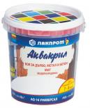 Акрилатна боя Лакпром AQ-16 0.7 л бяла