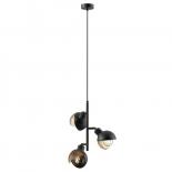 Полилей Lightex Florence 3xE27 черен 120x925 мм
