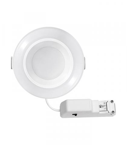 LED луна Lumix 5W 3-6K 350 lm ф70 мм бяла, снимка 3 - Луни