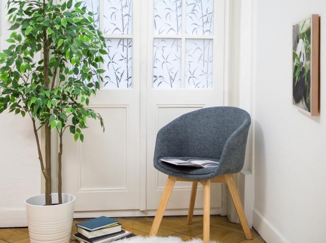 Самозалепващо фолио за стъкло D-C-Fix Static Bamboo, снимка 3 - Фолиа на ролка