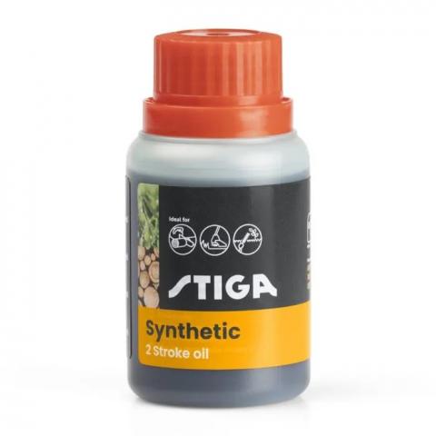 Двутактово синтетично масло Stiga 100% Synthetic 100 мл - Масла