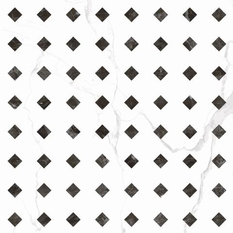 Гранитогрес Classic carrara modern decor 60x60 - Гранитогрес