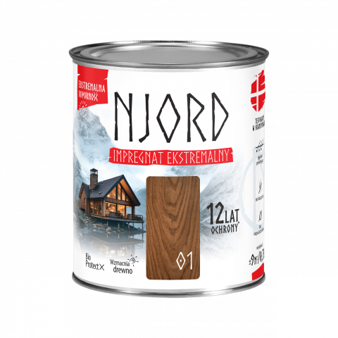 Байц Njord 0.750 л цвят 01 - Лакове за дърво