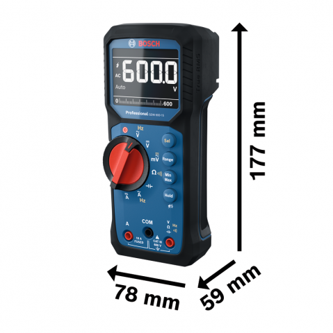 Дигитален мултицет Bosch Blue GDM 600-15, снимка 4 - Детектори