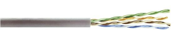 Мрежов кабел UTP PVC cat5e CCA 4x2xAWG24 - Кабели за компютърни мрежи