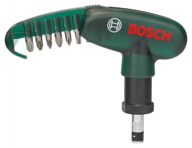 Отвертка Bosch Pocket 10 части, снимка 3 - Комбинирани