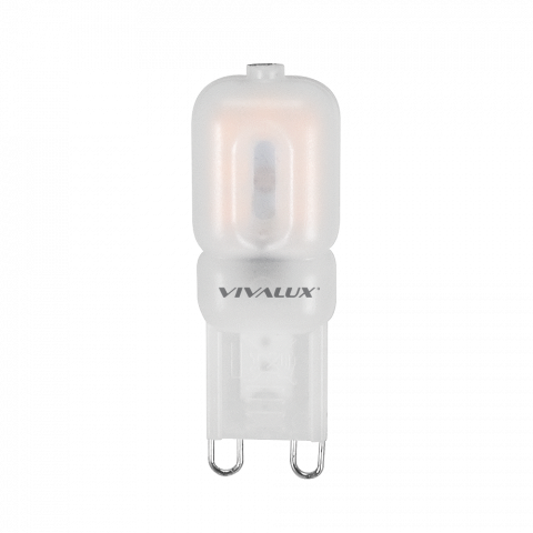 LED крушка Vivalux G9 2.5W 180 lm неутрална пластик - Лед крушки g9