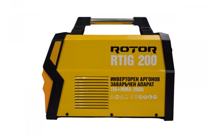 Инверторен АРГОНОВ заваръчен апарат Rotor RTIG 200, снимка 2 - Големи машини