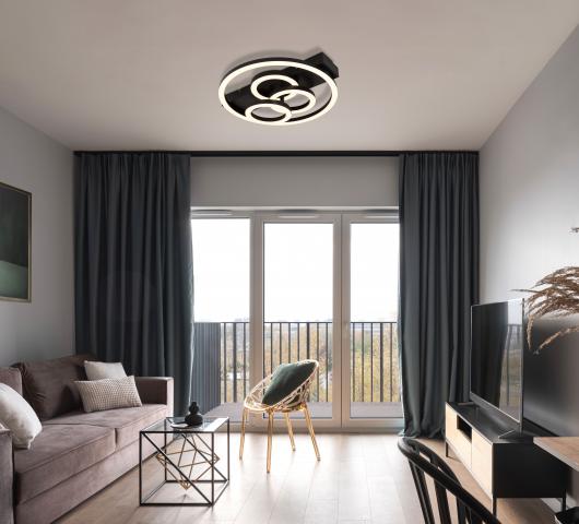 LED плафон Darryl I 40W 1850 lm CCT, снимка 4 - Плафони