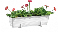 Сандъче Sahara box с подложка 60 см бяло