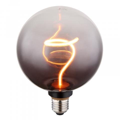 LED филамент G125 Е27 4W 140 lm 1700K, опушено - Лед крушки е27