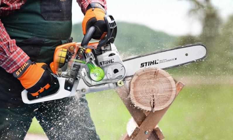 Бензинов верижен трион Stihl MS 251, снимка 3 - Верижни триони
