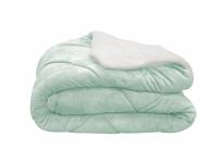 Завивка Easy Home Sherpa 240х220 см мента