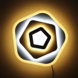 LED плафон Джъстин 49 см 88 W