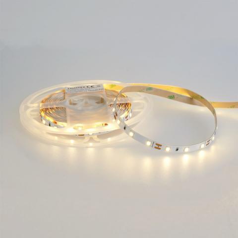 LED лента 2835 60бр/м 102 lm/W 3000K IP20 8мм Lightex /опаковка 5м/ - Led ленти и аксесоари
