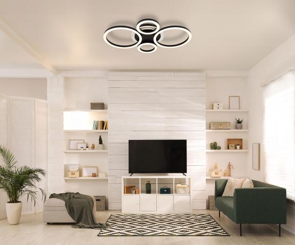 LED плафон Loretta 40W 2500 lm CCT, снимка 6 - Плафони