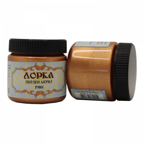 Перлен акрил Лорка 90 г мед - Интериорни бои