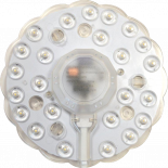 LED платка с магнит кръг Lightex 12W 960 lm 4000K 130 мм
