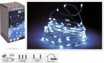 Светещ гирлянд 320 LED бяла светлина