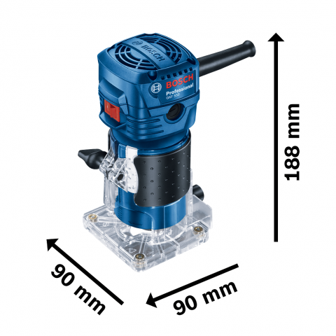 Фреза за кантове BOSCH BLUE GKF 550, снимка 2 - Фрези
