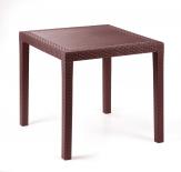 Маса Rattan Lux кафява