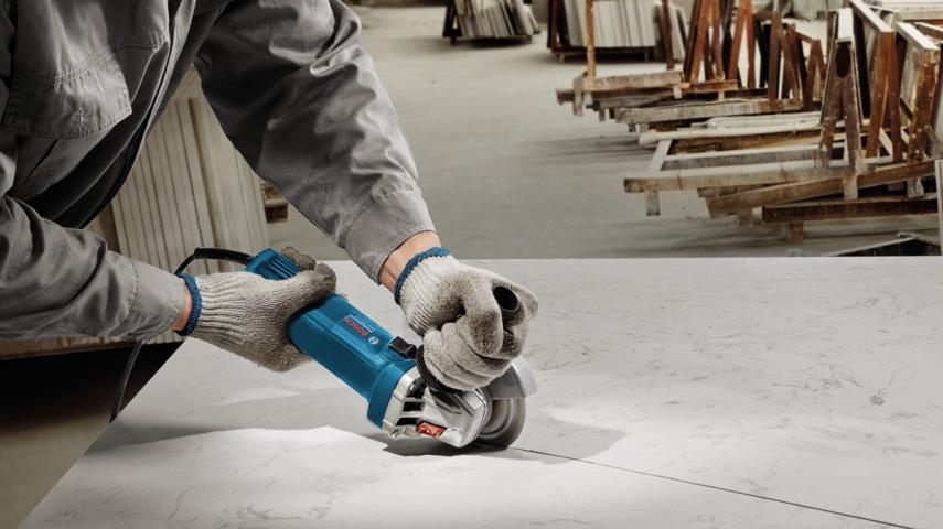 Ъглошлайф Bosch Blue GWS 750 - 125 S Professional, снимка 6 - Ъглошлайфи 125мм
