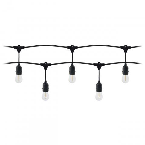LED декоративна верига 10 м 1 W E27 - Градински лампи