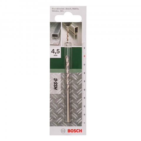 Свредло HSS-G Bosch 4.5х47х80 - Свредла за метал