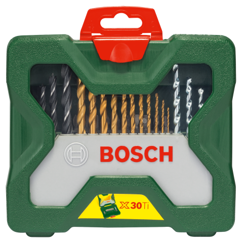 Kомплект титаниеви консумативи X-Line Bosch 30 части, снимка 2 - Комплекти консумативи
