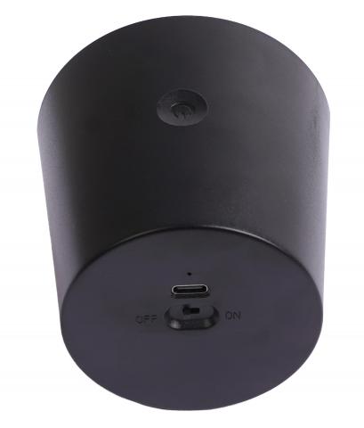 LED настолна лампа 3в1 Lightex Maze 2W CCT 180 lm димируема черна, с USB, снимка 6 - Лампи за бюро