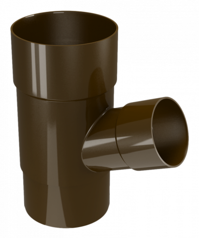 Утка Ф80/Ф50/ 67°/O50 RAINPIPE кафява - Строителство
