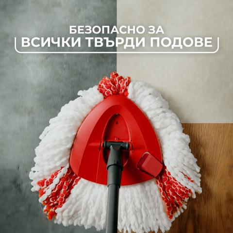 Комплект Vileda Easy Wring - Clean Turbo, снимка 9 - Мопове