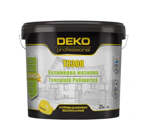 Полимерна мазилка Deko Professional В2 бяла 25 кг - Мазилки