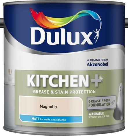 Интериорна боя DuluxMatt за кухни 2.5 л Магнолия - Интериорни бои