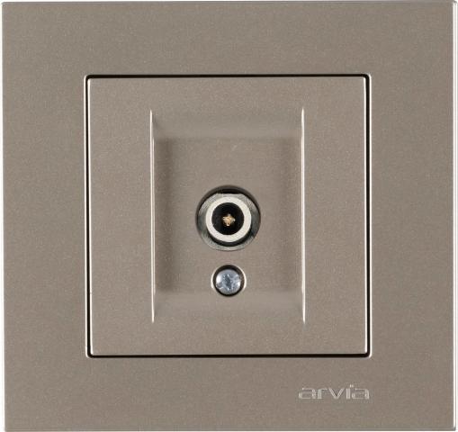 Karen титан розетка TV крайна IEC мъжки 18dB - Ключове и контакти