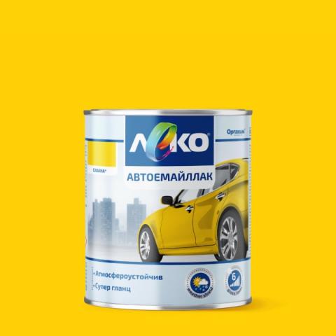 Автогланц Оргахим 0.75 л жълт - Бои за метал